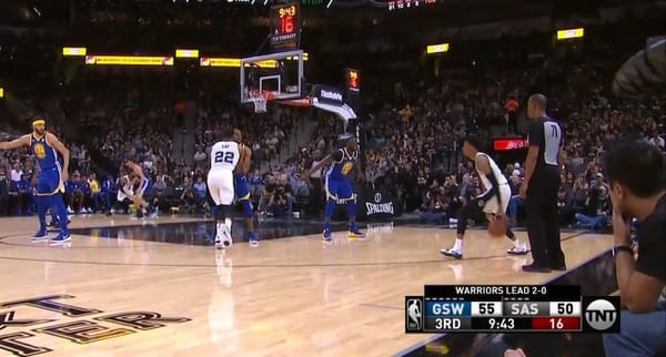 Bucket List: Spurs Courtside Seats